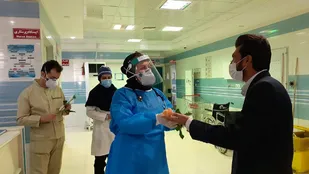 تجلیل از پرستاران در فارسان