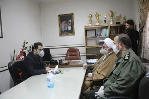 تقدیر امام جمعه و فرمانده سپاه شاهرود از ایثار کادر درمانی/تاکید کادر درمانی بر خانه ماندن مردم