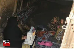اهدا یک دستگاه چرخ خیاطی، به بانوی سرپرست خانوار در زاهدان