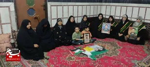 دیدار با خانواده شهید حبیبی&zwnj;فر توسط حوزه شهیده سیمین ترسایی&nbsp;
