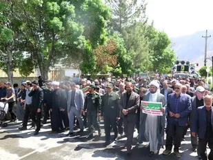 حضور حماسی مردم میامی در راهپیمایی روز قدس