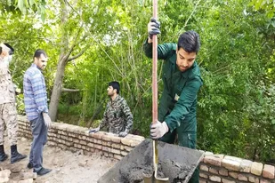 اردوی جهادی دو روزه همکاران ناحیه سپاه گناباد