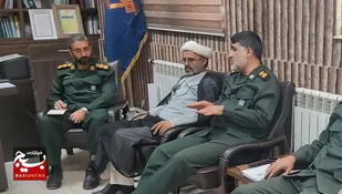 دیدار مسوولان سپاه استان با فرمانده سپاه ناحیه شاهرود+ عکس
