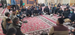 برگزاری اردوی زیارتی فرهنگی مشهد مقدس بسیجیان بیارجمند+ تصاویر