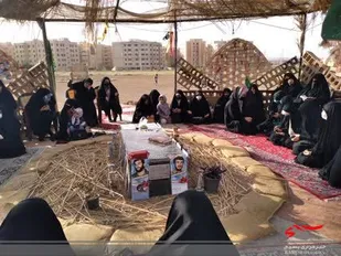 نشست بصیرتی مهدوی در مزار شهید گمنام پردیسان