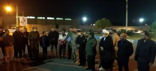 رزمایش اقتدار گشت&zwnj;های رضویون و عملیاتی ناحیه محور در آرادان برگزار شد