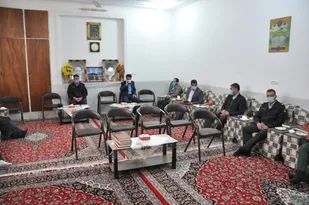 دیدار با امام جمعه اشکذر به مناسبت هفته بسیج
