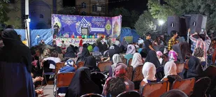 برگزاری مراسم باشکوه عید غدیر در پایگاه ام ابیها ناحیه سپاه کرمانشاه