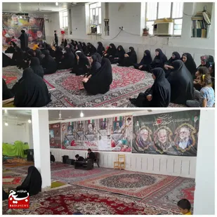 مراسم سالروز شهادت امام رضا (ع) در گتوند