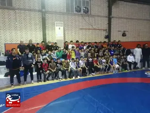 قهرمانی تیم کشتی آزاد هندیجان در مسابقات چهارجانبه استانی&nbsp;