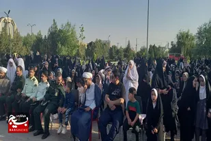 برگزاری همایش زیست عفیفانه در جوار شهدای گمنام درگزین