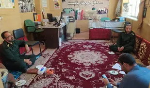 بازدید فرمانده سپاه شاهرود از حوزه بسیج طلاب شهید مطهری+ تصاویر
