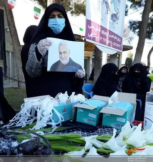 همایش خیابانی اسوه ایثار در گلپایگان