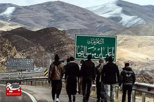 عزیمت ۶۴ کاروان عزاداری از شهرستان جوین  به مشهد مقدس