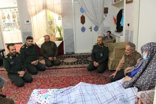 دیدار فرمانده سپاه استان سمنان با مادران شهدا