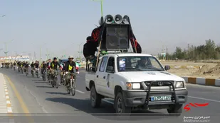 همایش دوچرخه سواری به مناسبت سالگردارتحال امام خمینی(ره)