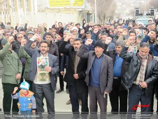 مردم چادگان خواستار انتقام سخت از تروریست ها