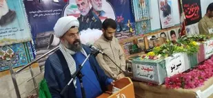 مراسم دومین سالگرد شهادت سردار شهید حاج قاسم سلیمانی در شهر کاکی