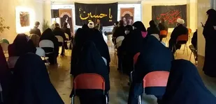 برگزاری مراسم شهادت حضرت فاطمه الزهرا(س) در جوار خانواده شهدای شهریار