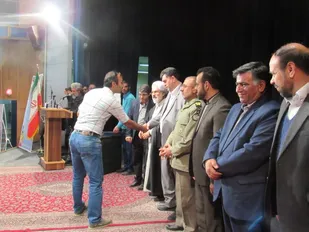 اختتامیه نخستین جشنواره استانی نمایش های آیینی مذهبی بسیج در شاهرود