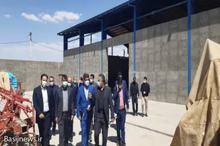 حضور مدیرعامل صندوق بیمه اجتماعی کشاورزان کشور در روستای قباق تپه