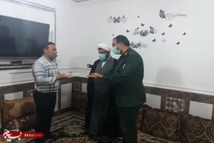 دیدار و سرکشی از خانواده معظم شهدا به مناسبت هفته دفاع مقدس