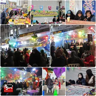 موکبِ پرشور و انرژیِ فرزندان خمینی