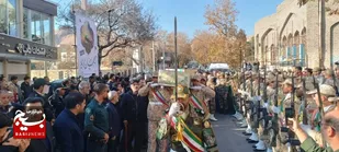 تشییع ۲ شهید گمنام در شاهرود+ تصاویر و فیلم