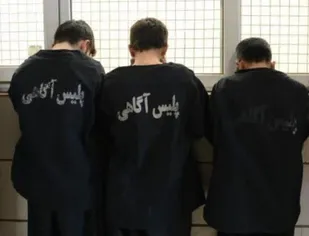 سارقان انباری به دام پلیس افتادند