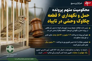 تاوان سنگین شکار و قاچاق حیات&zwnj;وحش در تایباد؛ محکومیت قطعی متهم به حبس و جزای نقدی