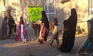 برگزاری بازی های بومی و محلی در بمپور