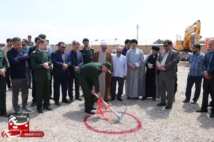 آغاز احداث پروژه ۱۲۰ واحدی مسکن ثارالله کارکنان سپاه دامغان
