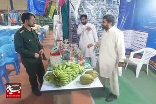 برپایی نمایشگاه عرصه محصولات کشاورزی وصنایع دستی در کنارک