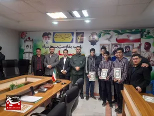تجلیل از دانش آموزان نخبه ساروی