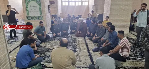 برپایی میقات‌الصالحین بسیجیان ناحیه امام حسن(ع) استان قزوین در مصلای نماز جمعه
