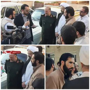 بازدید فرمانده سپاه صاحب الزمان (عج) از روند فعالیت قرارگاه مقابله با کرونا بسیج دانشجویی