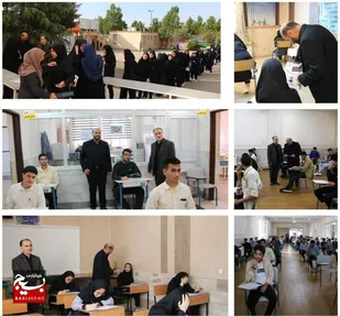 برگزاری بدون مشکل آزمون نهایی در ۲۲۰ حوزه امتحانی استان قزوین&nbsp;

&nbsp;