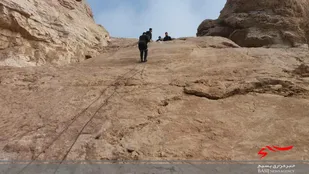 کوهنوردی وصخره نوردی رزمندگان گردان 124 امام حسین (علیه السلام)