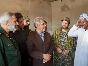 بازدید از اهالی روستای شاکریه از توابع دشت آزادگان