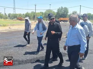 آغاز عملیات آسفالت پل دهستان عنافچه شهرستان باوی استان خوزستان