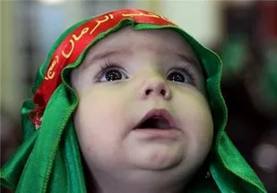 برگزاری همایش شیرخوارگان حسینی در ورزشگاه الغدیر تویسرکان