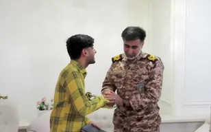 سردار کشاورز از سرباز نخبه تیپ امام صادق (ع) تجلیل کرد