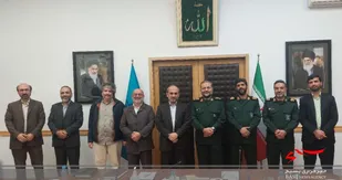 رئیس سازمان بسیج مستضعفین با رئیس رسانه ملی دیدار کرد