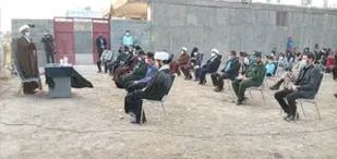 برگزاری یادواره شهدای آبروی محله در لردگان