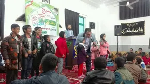 مراسم بسیج منادی وحدت در روستای قلعه محمود گرگان