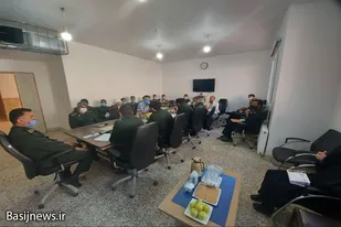 سرهنگ شوقانی در نیروی مقاومت بسیج سپاه ناحیه شهرستان سرخه حضور یافت