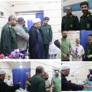 فرمانده ناحیه مقاومت بسیج آبادان روز دندانپزشک را تبریک گفت