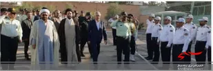 صبحگاه مشترک با حضور یگان&zwnj;های نمونه انتظامی در خمینی شهر