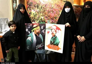 مراسم یادواره شهید مدافع حرم "آقادادی" به روایت تصویر