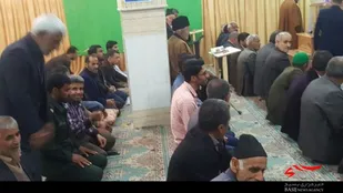 مراسم جشن میلاد و وفات علقیه بنی هاشم در لردگان